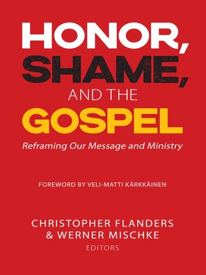 cover image of Honor, Shame, and the Gospel